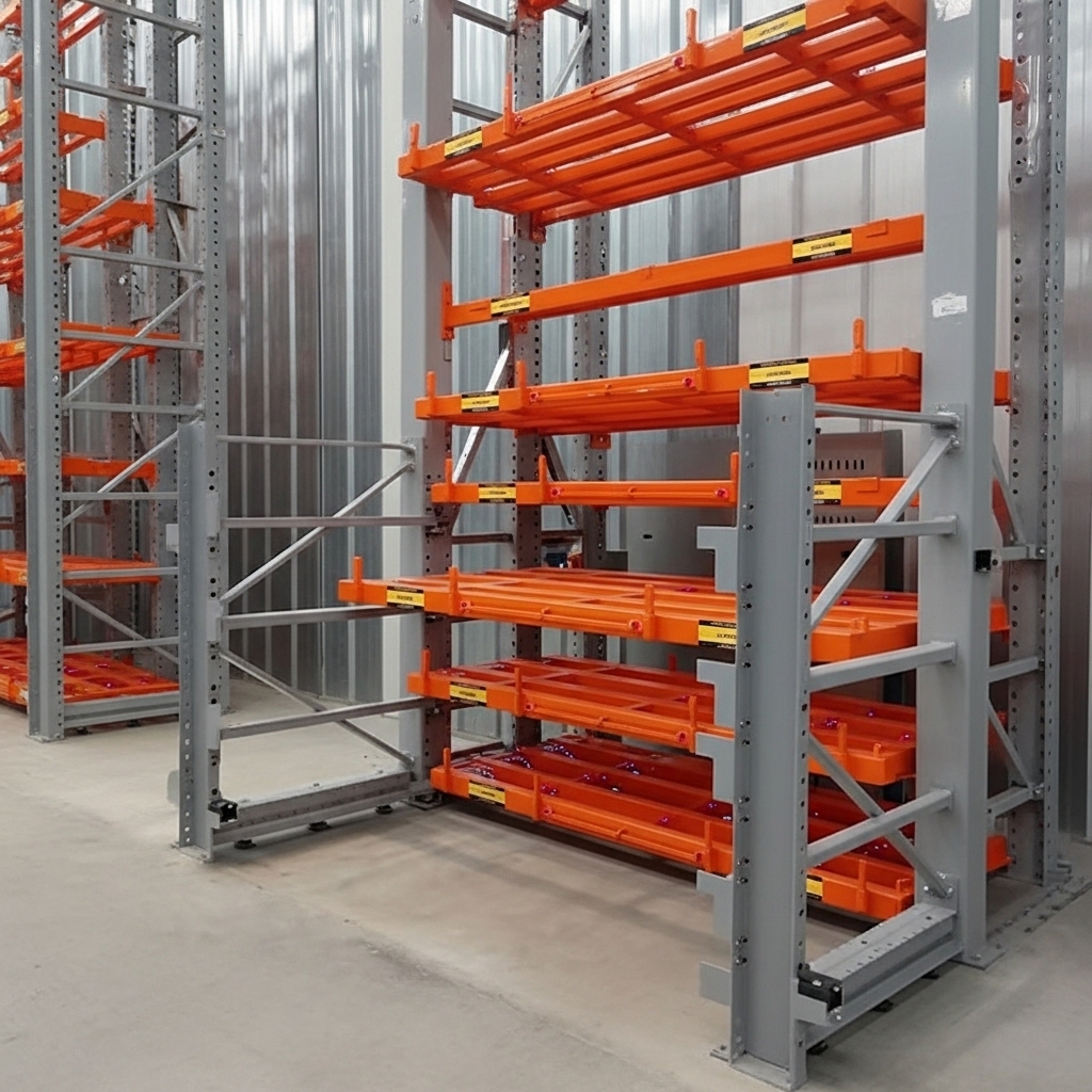 Sistema porta-chapas com gavetas deslizantes